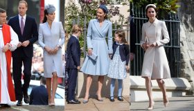 Kate Middleton, look di Pasqua: cappotto-gioiello e cappello sartoriale