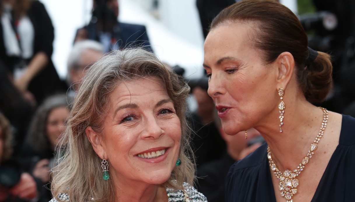 Carolina di Monaco e Carole Bouquet