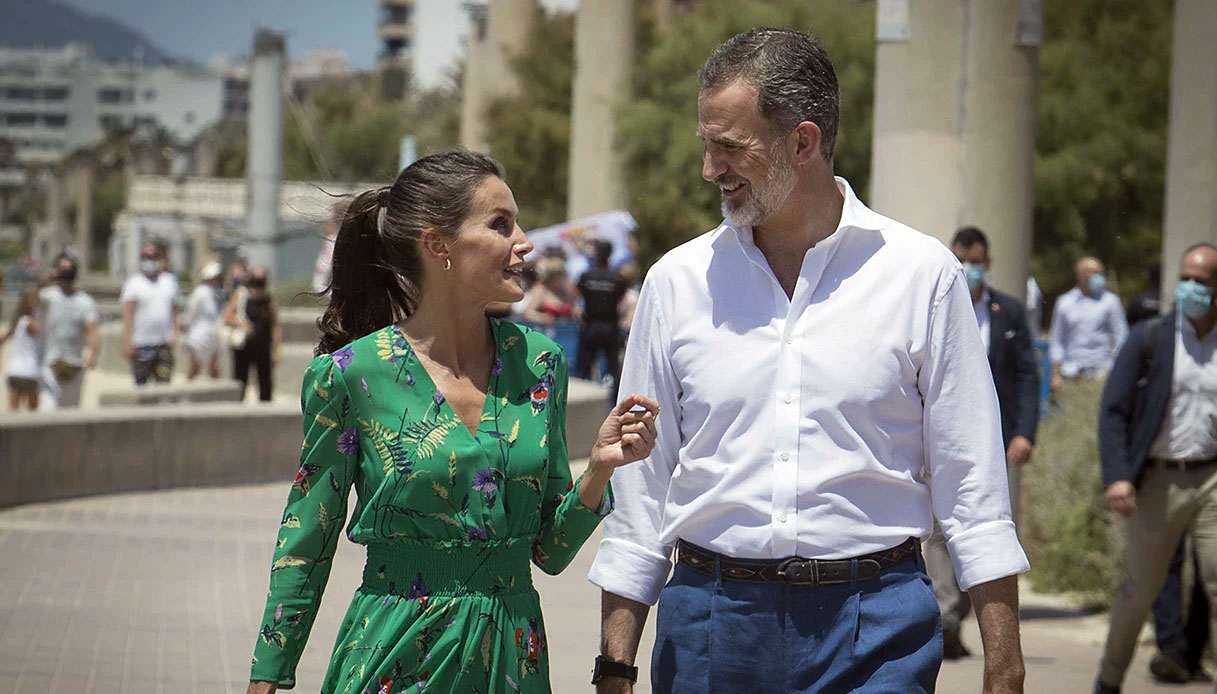 Letizia e Felipe di Spagna