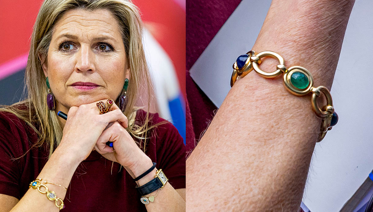 Il bracciale di Maxima d'Olanda