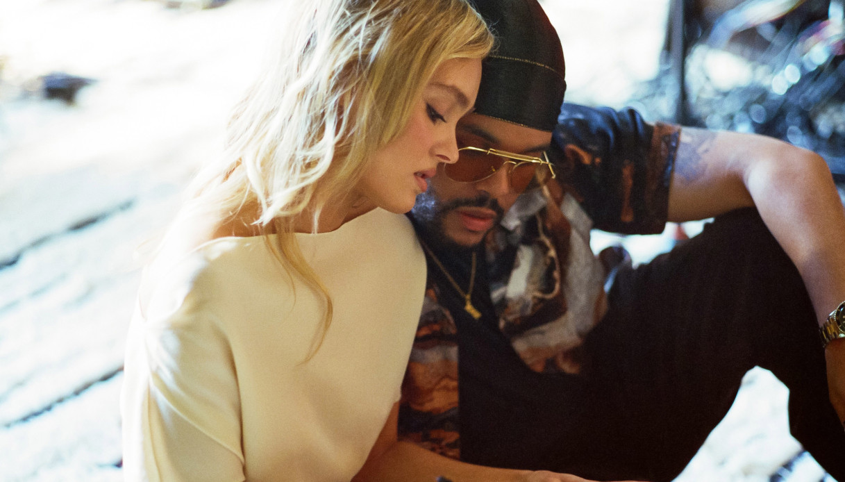 Lily-Rose Depp in "The Idol"