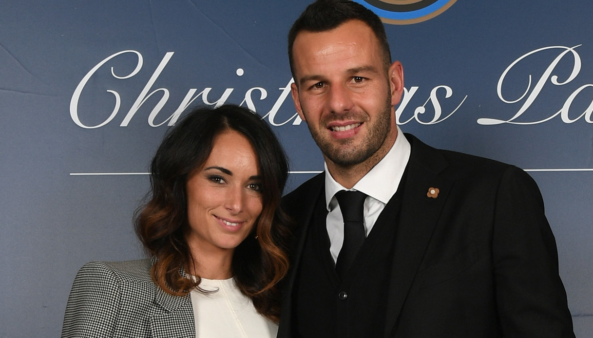 Zoja Trobec e Samir Handanovich