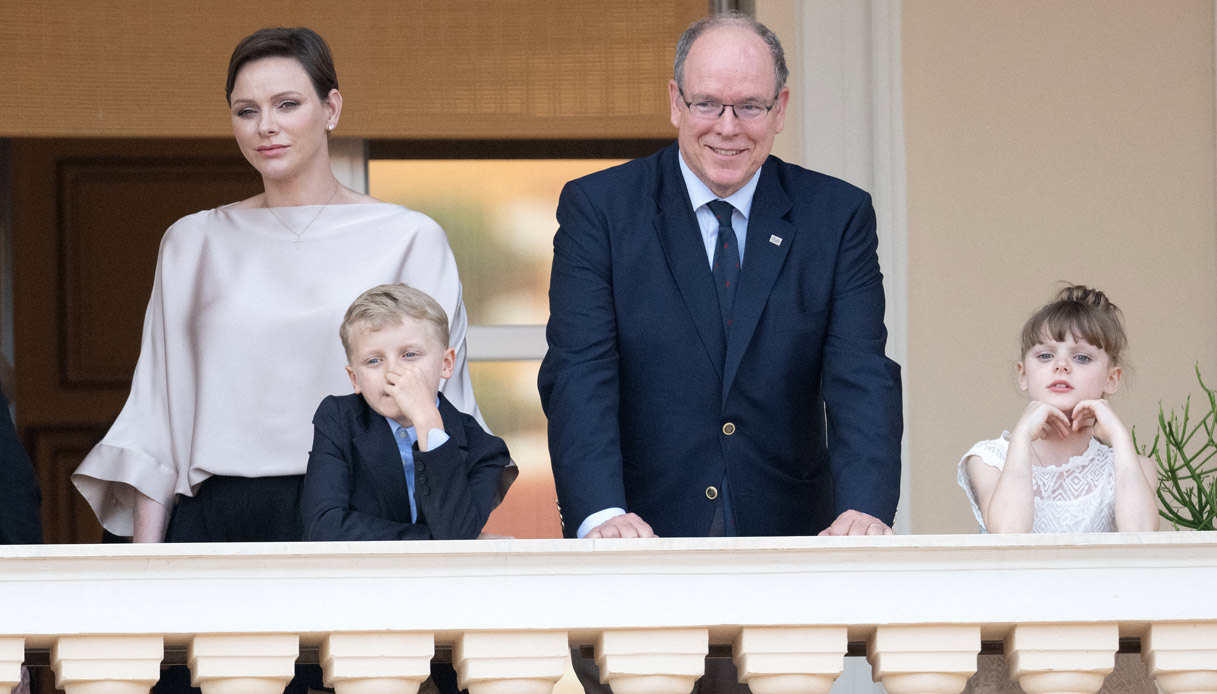 Charlene di Monaco Jacques Alberto di Monaco Gabriella