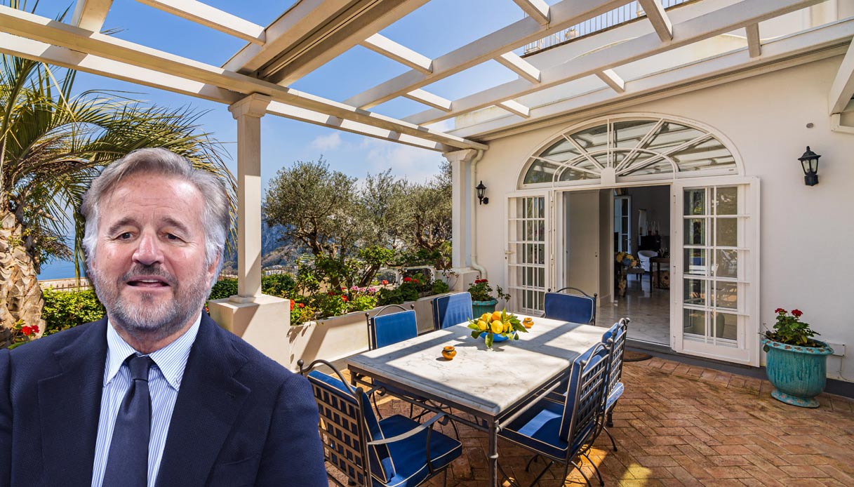 Christian De Sica, la meravigliosa villa di Capri che vale una fortuna