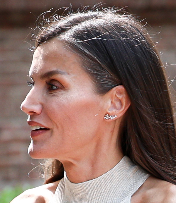 Letizia di Spagna orecchini