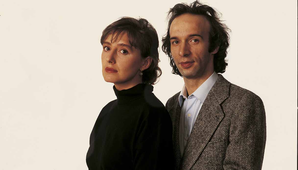 Nicoletta Braschi e Roberto Benigni