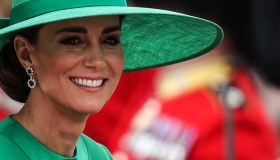 Trooping the Colour 2023, Kate Middleton stupisce in verde. Per lei niente uniforme