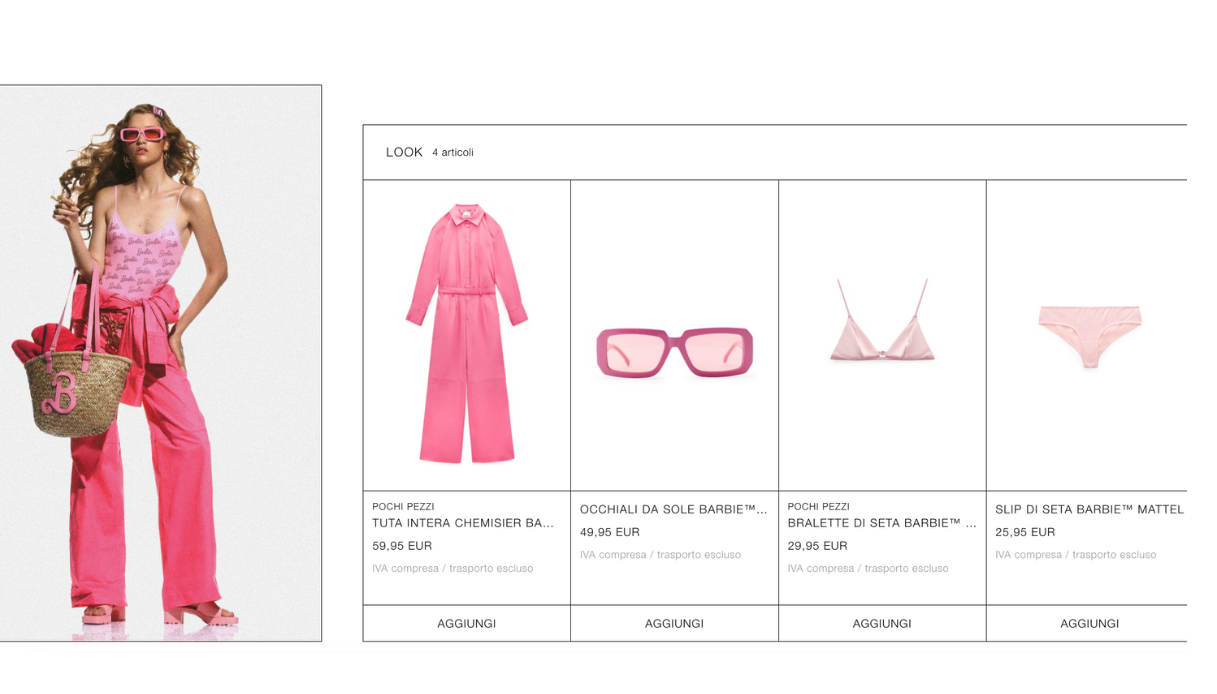 Zara Capsule collection BARBIE™ MATTEL