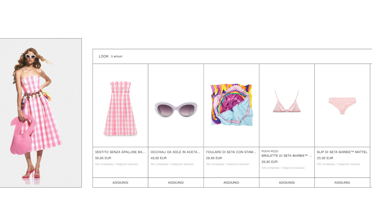 Zara Capsule collection BARBIE™ MATTEL