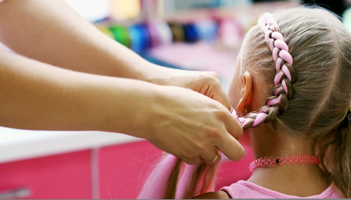 capelli colorati per bambine