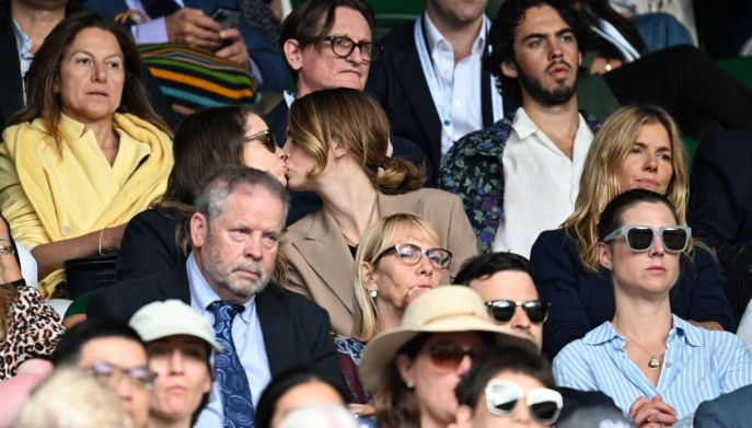 Cara Delevingne e Minke a Wimbledon