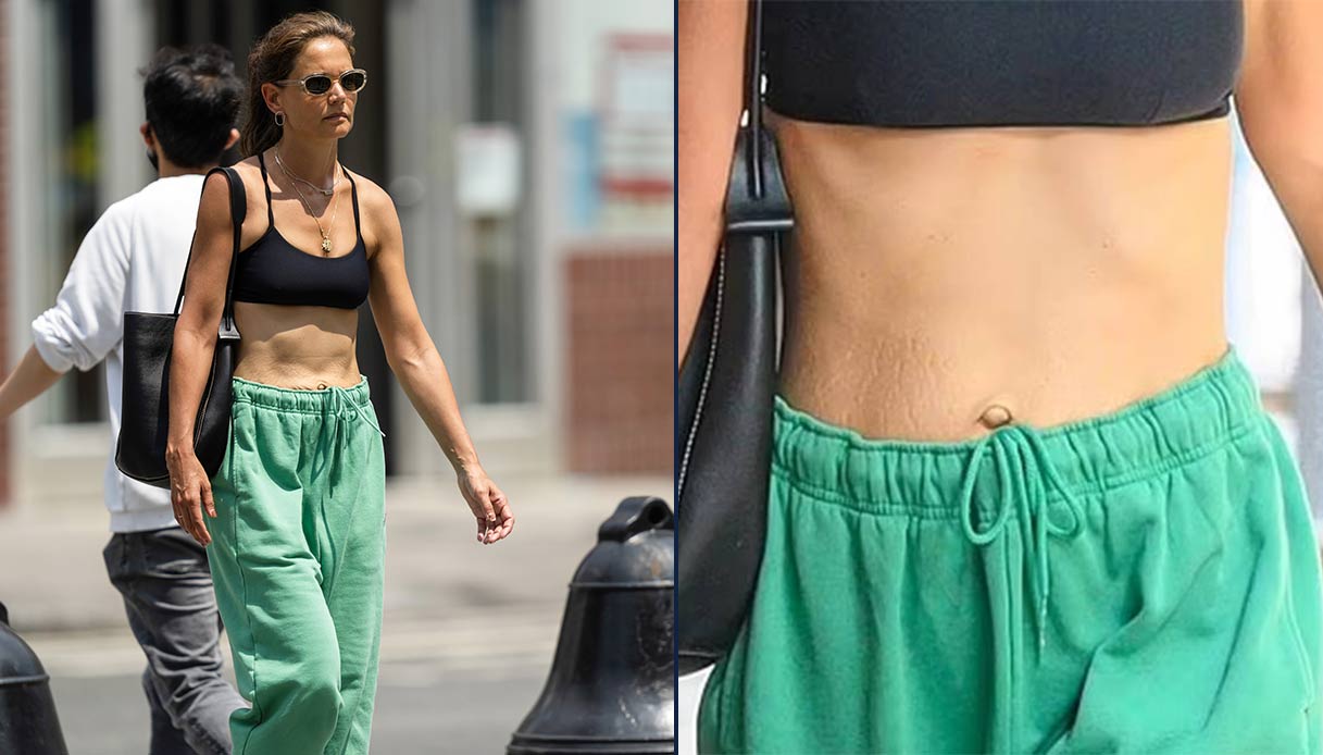 Katie Holmes a passeggio a New York, luglio 2023