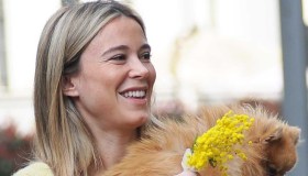 Diletta Leotta, la prima uscita con Aria: 10 giorni da mamma con l’amico di sempre