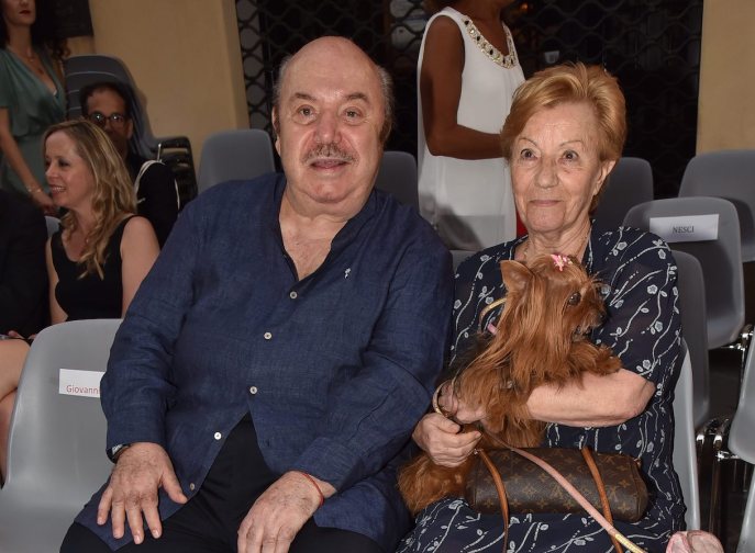 Lino Banfi e moglie Lucia