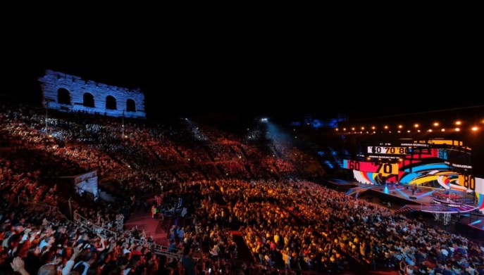 Arena Suzuki dai 60 ai 2000 presso l'Arena di Verona