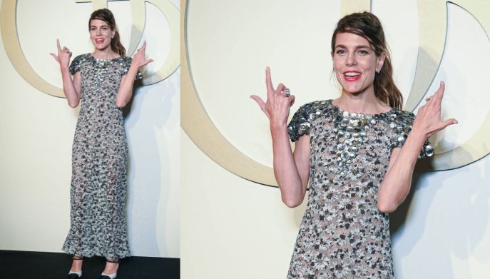 Charlotte all'inaugurazione dell'Opera di Parigi