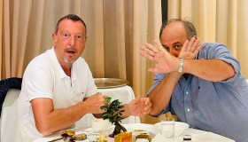 Amadeus a colazione con Gerry Scotti: tutto pronto per Sanremo 2024