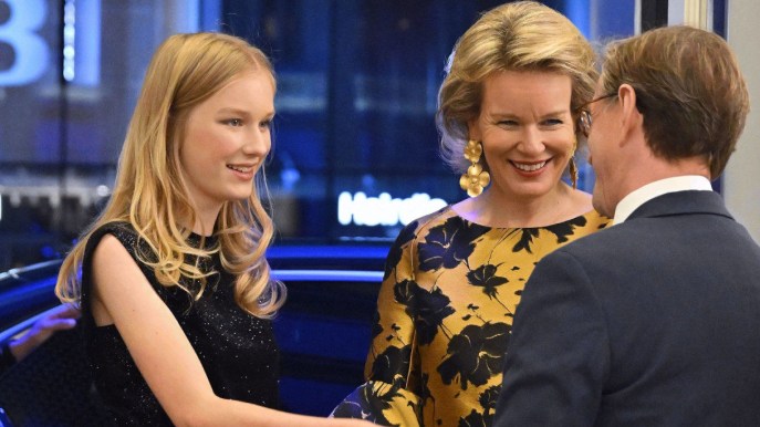 Eleonora del Belgio, la Principessa in total black che oscura Sofia di Spagna