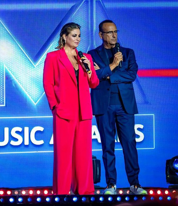 Vanessa Incontrada Carlo Conti Tim Music Awards 2023