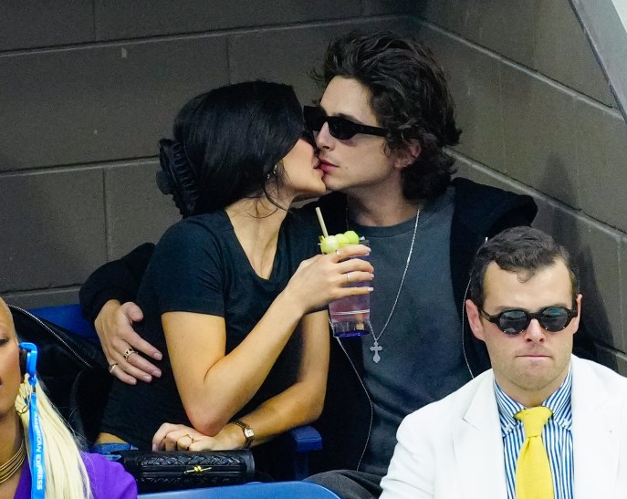 Kylie Jenner e Timothée Chalamet 