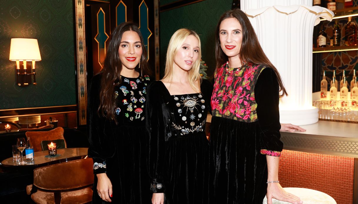 Olympia di Grecia ad un evento mondano a Londra