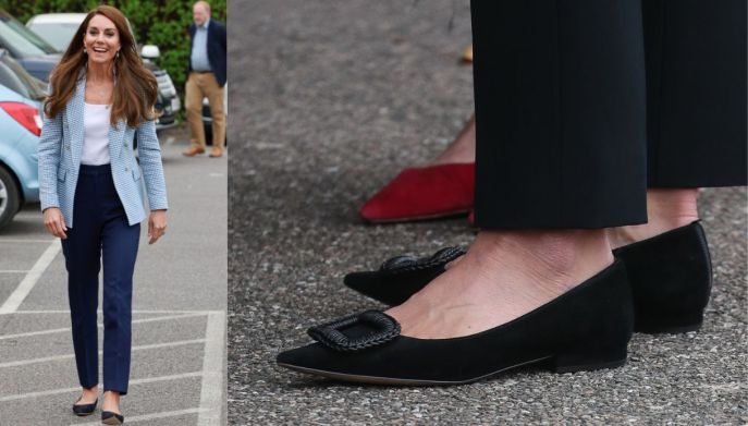 Le ballerine a punta di Kate Middleton