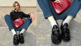 Calzino bianco e mocassino, Chiara Ferragni anticipa il (discutibile) trend d’autunno