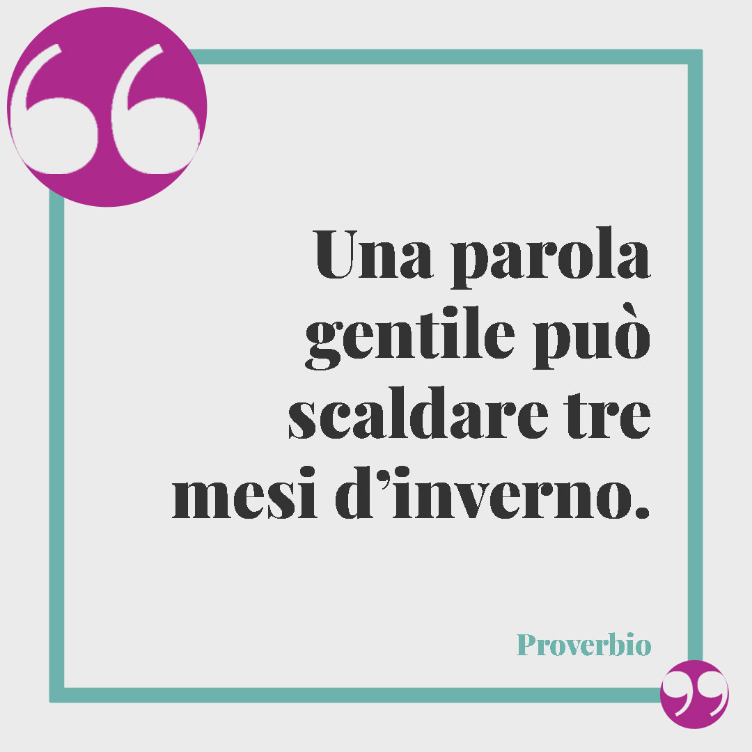Frasi emozionanti sull'inverno. Una parola gentile può scaldare tre mesi d’inverno.