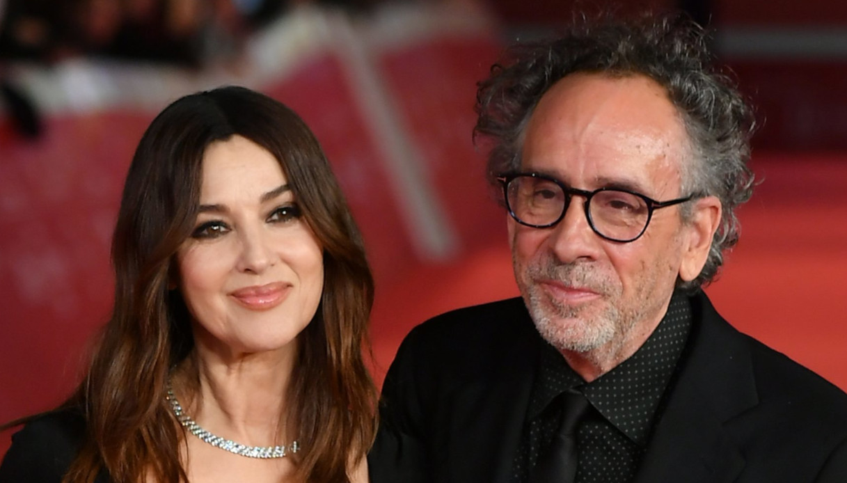 Monica Bellucci, le parole mai dette sul suo amore per Tim Burton