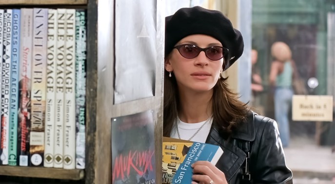 Julia Roberts interpreta Anna Scott in "Notting Hill"