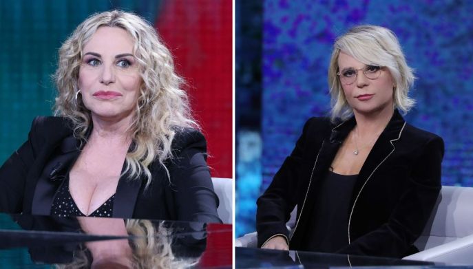 Antonella Clerici e Maria De Filippi