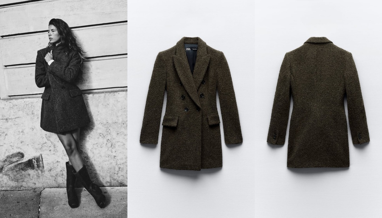 Cappotto bouclé