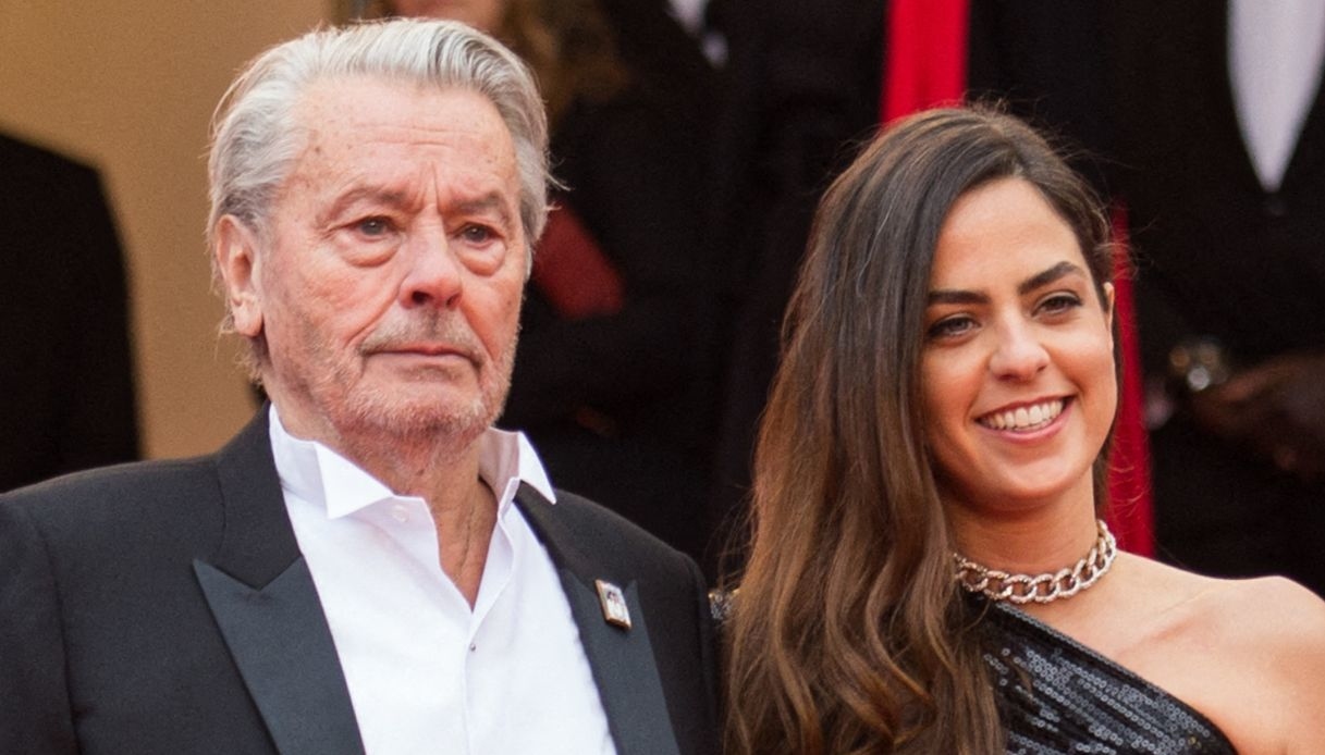Alain Delon e la figlia Anouchka