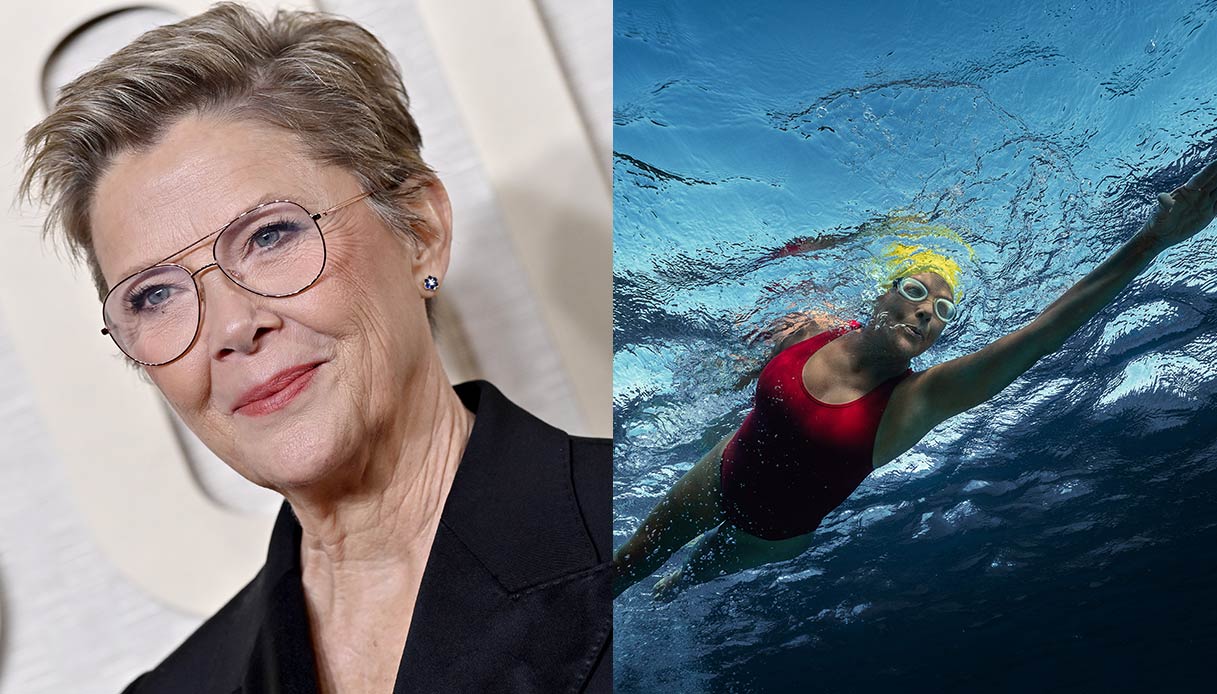 Annette Bening in "Nyad - Oltre l'oceano"