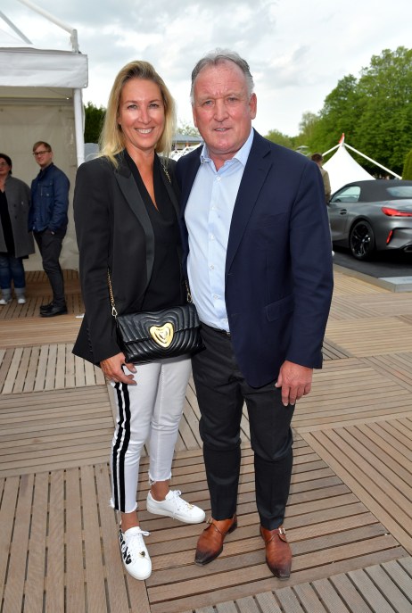 Andreas Brehme e Susanne Schaefer 
