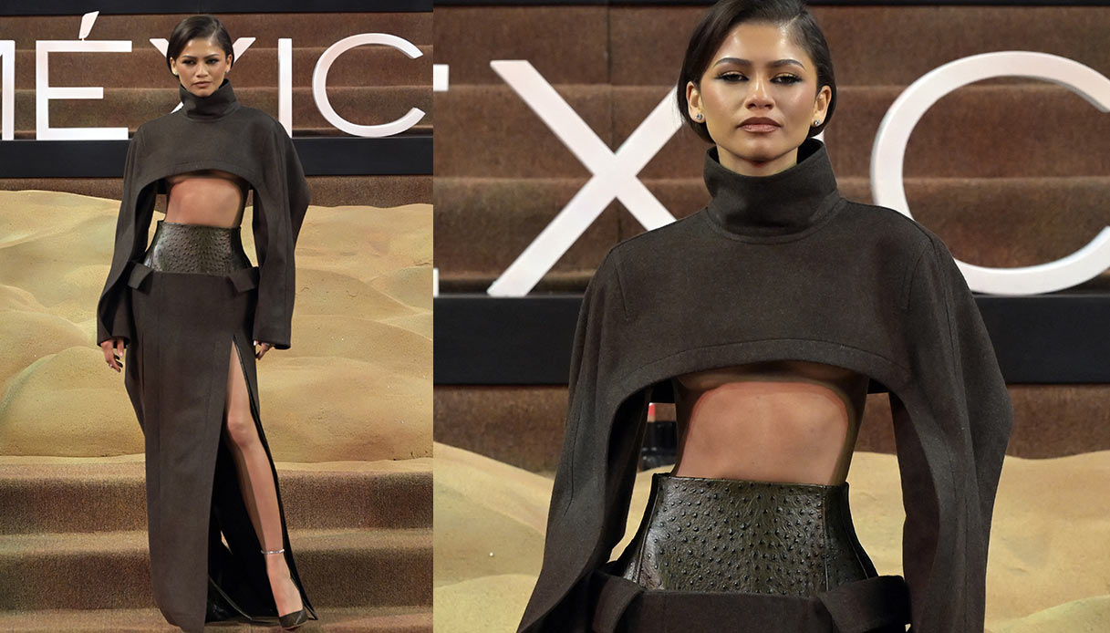 Zendaya alla premiere di "Dune-Part two" a Mexico City il 6 febbraio 2024