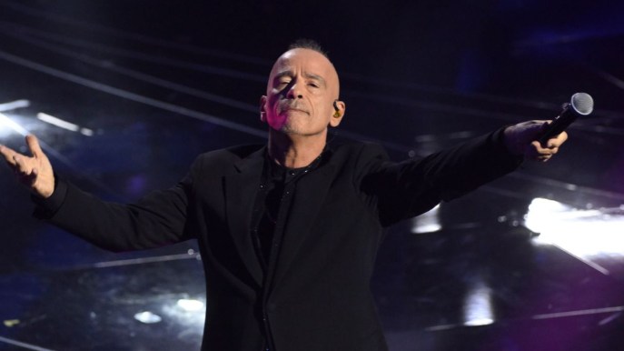Eros Ramazzotti a Sanremo: “Basta sangue e basta guerre. Pace”