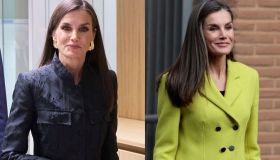 Letizia di Spagna, dal tailleur broccato alla giacca giallo limone: look sensazionali