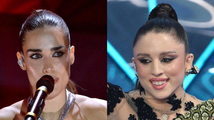 Sleek hair, il trend capelli lucidi e composti che ha conquistato Sanremo