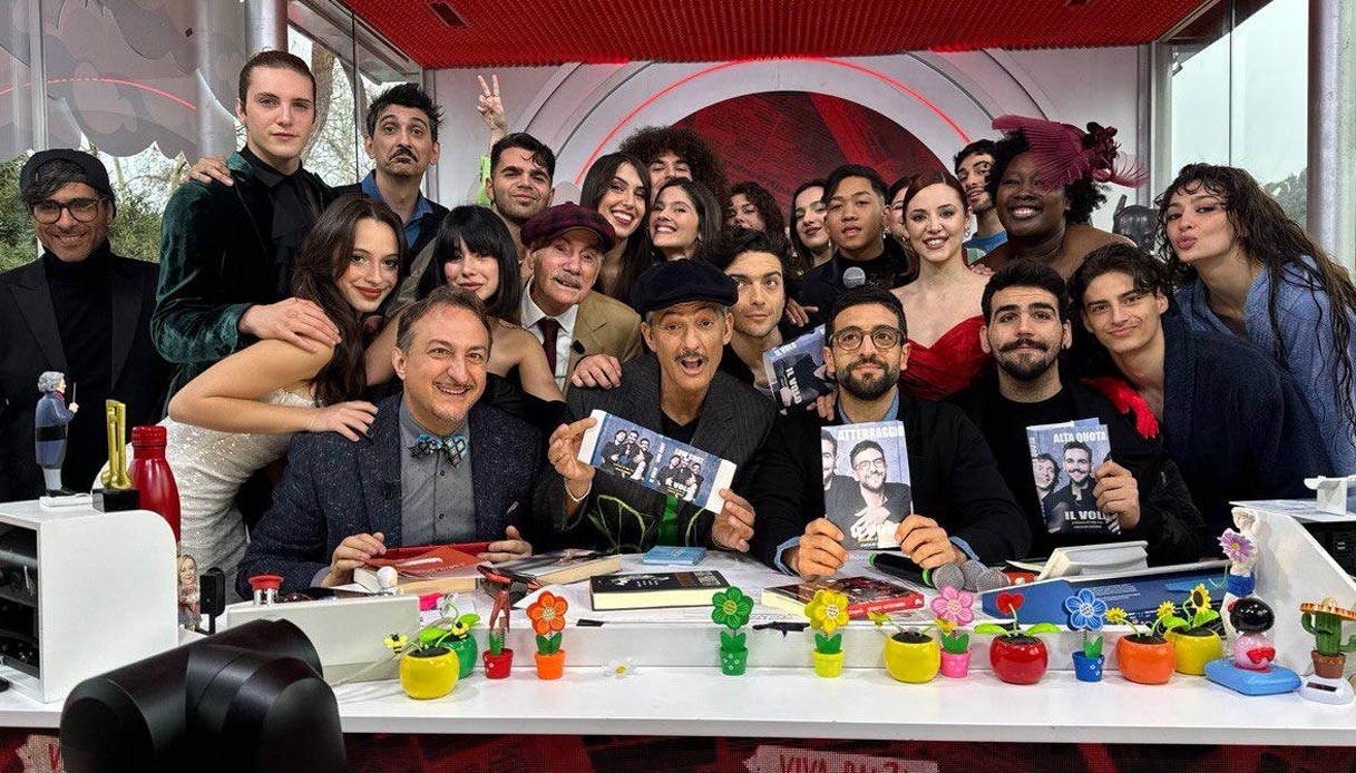 Fiorello Il Volo Viva Rai2! 29 febbraio