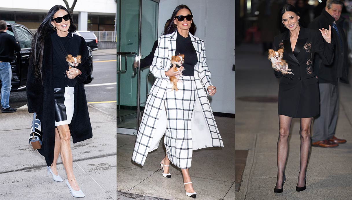 Demi Moore, icona di stile e bellezza a 61 anni: i look imperdibili