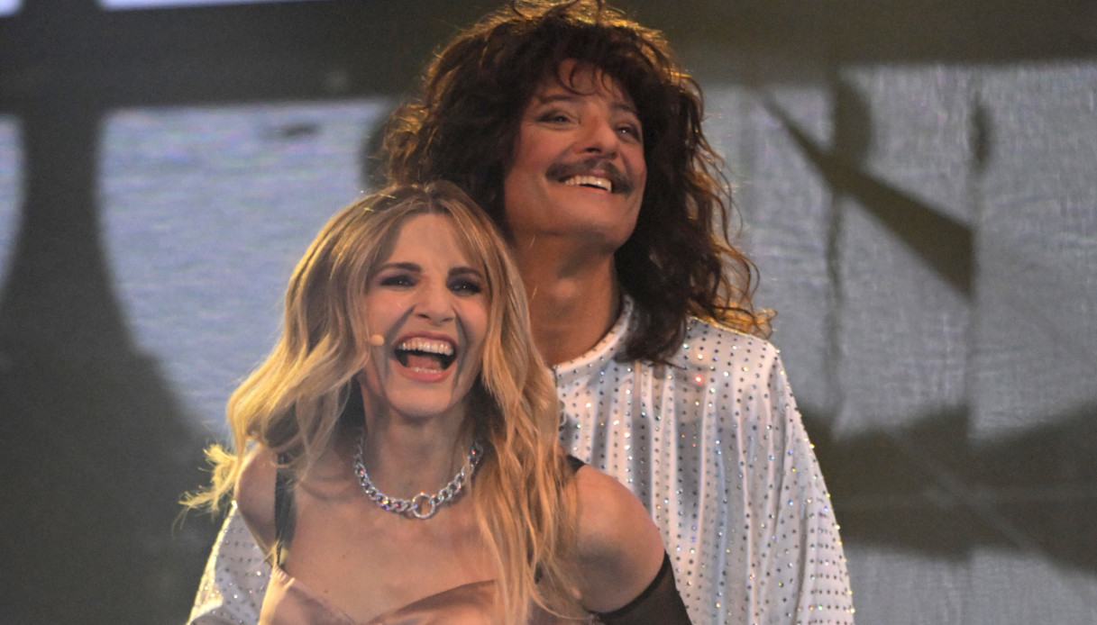 Lorella Cuccarini e Fiorello in Manuel Franjo