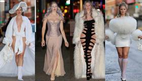 New York Fashion Week, i (soliti) look assurdi di Julia Fox