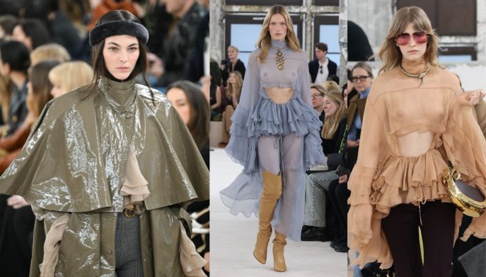 Sfilata di Chloè alla Paris Fashion Week 