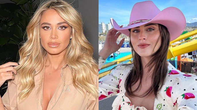 Diletta Leotta come Valentina Ferragni, il look strawberry che colora la primavera