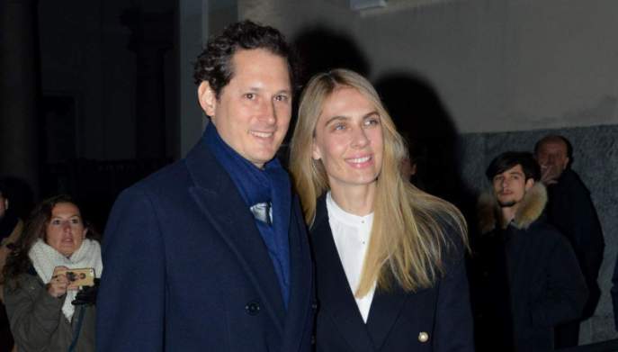 John Elkann e Lavinia Borromeo