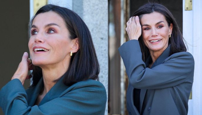 Letizia di Spagna nuovo look