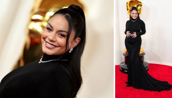 Vanessa Hudgens incinta agli Oscar 2024