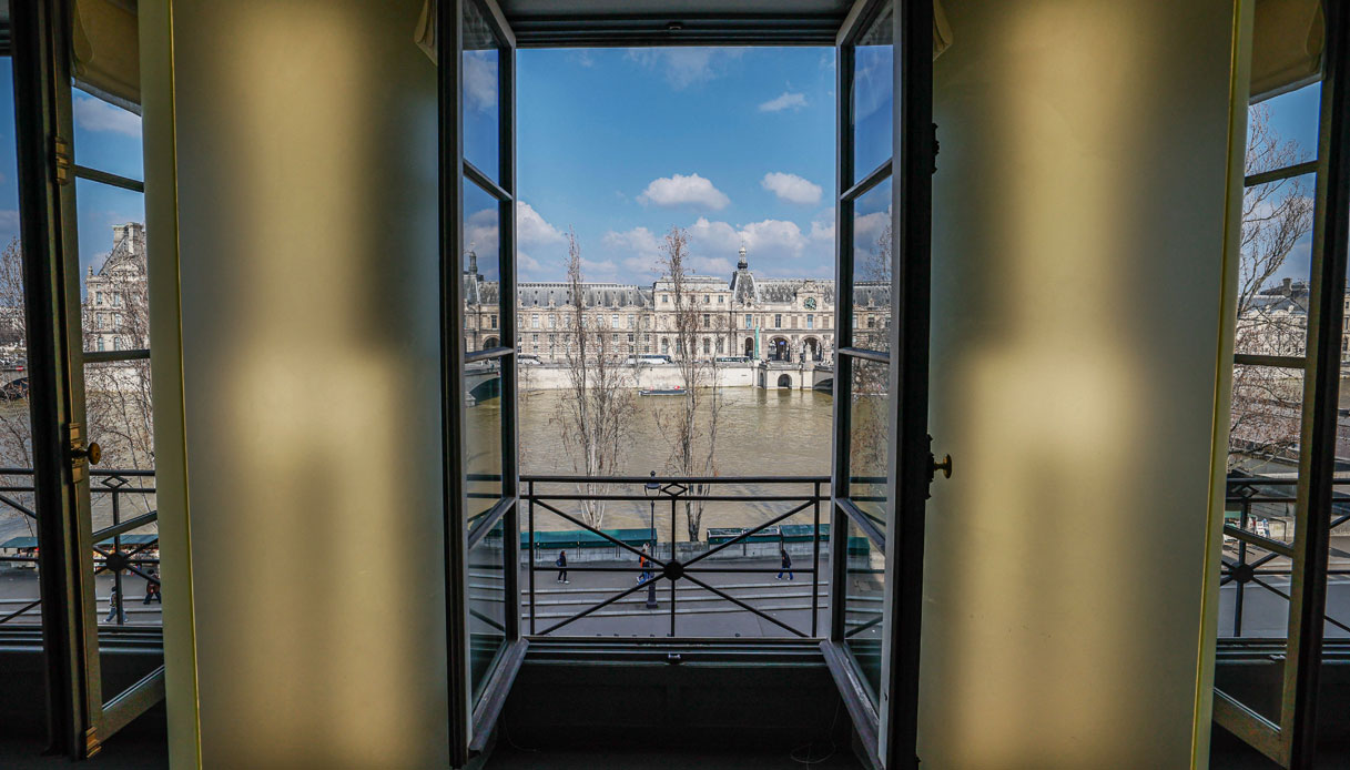 casa parigina Karl Lagerfeld