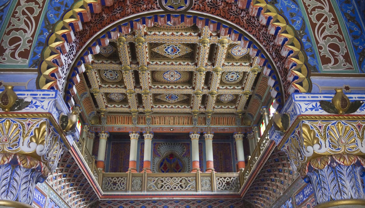 Una delle sale del Castello di Sammezzano